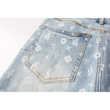 Purple Brand Jeans Pure Cotton High Street Trend #9089