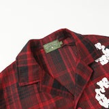 Denim Tears Shirt Kapok Plaid Short Sleeve Shirt