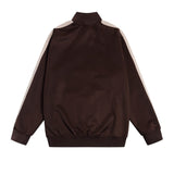 Palm Angels Sweatshirts Suit Striped Color Matching Sports Suit Loose Casual Suit