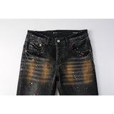 Purple Brand Jeans Pure Cotton High Street Trend #9109
