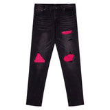 Amiri Jeans splashes ink and washes old ripped slim jeans