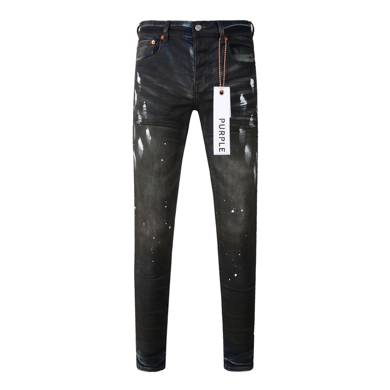 Purple Brand Jeans Pure Cotton High Street Trend #9036