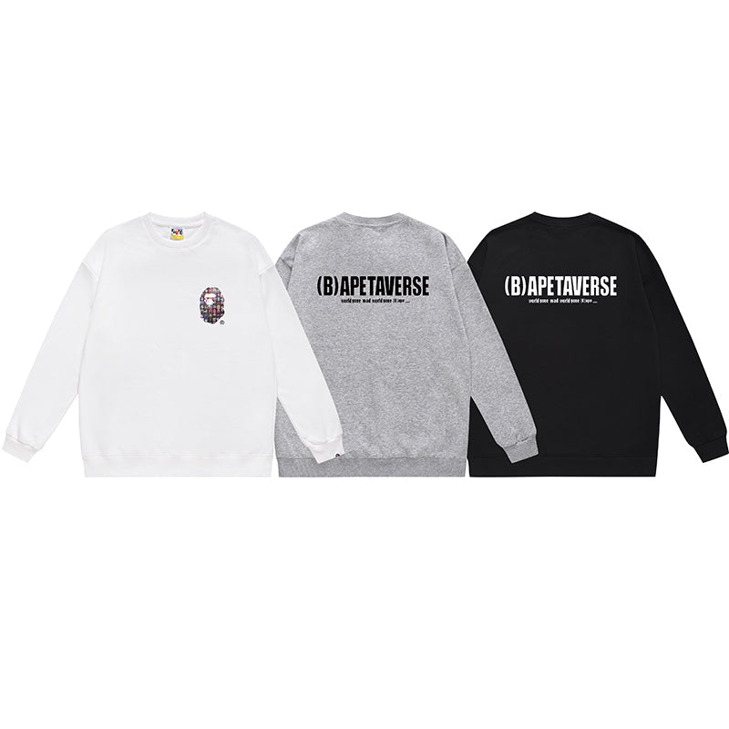 Bathing ape Crew neck sweatshirt