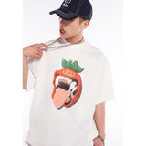 Unisex T-Shirts GALLERY DEPT Bigtooth Fun Printed Loose T-Shirt
