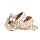 Hip-hop punk rhinestone belt punk sweet cool style