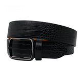 Hip-hop punk rhinestone belt animal print