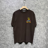 Amiri t shirts king cobra gold printing short sleeve