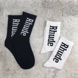 Men socks letter cotton socks