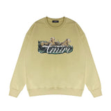 Amiri Sweatshirt Printed Trendy Pure Cotton