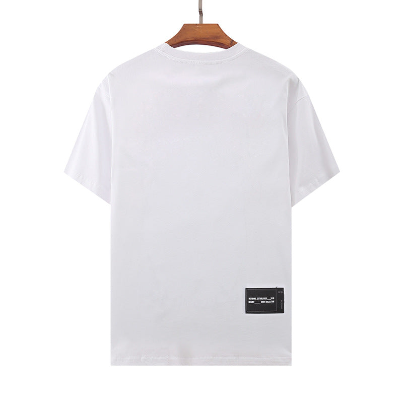 We11 Done T Shirts Classic Letter Print Loose Large Size Men and Women Same Style