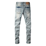Purple Brand Jeans High Street Distressed#9119