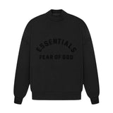 Fog Essentials Sweatshirt Unisex Micro Stand-Up Collar Loose Sweater