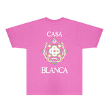 Casablanca T Shirts Fashion Print Street