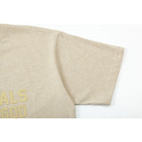 Fog Essentials T Shirts Spring/Summer FOG Season 9 Letter Crew Neck Short Sleeves