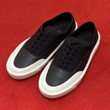 Louboutin-style red bottom shoes original box clexport canvas patchworkcasualflats men's whitetie back sneakers new arrivalflats shoes travel shoes