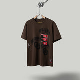 Travis Scott T Shirts x Mitchell x Ness Oklahoma Sooners Seal Short Sleeve