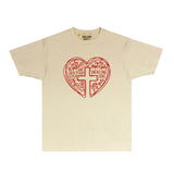 Gallery Dept T Shirt Retro Printed Loose Short-Sleeved Shirt