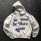 Mens Vintage T-Shirts printed fleece hooded sweater vintage