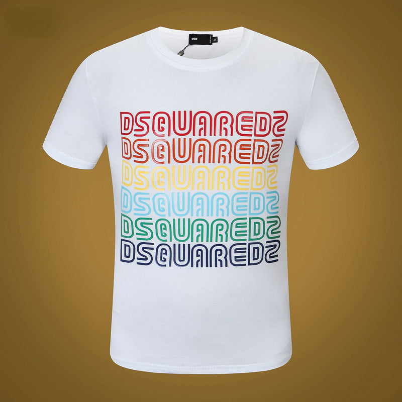 Dsq2 T Shirt Casual Sports Printed Short Sleeve Summer Men