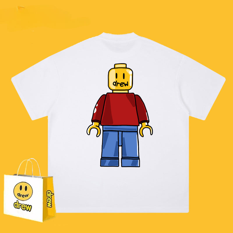Drew T Shirts Smiley Face Short Sleeve