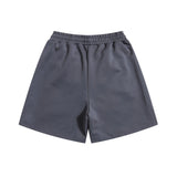 Palm Angels Shorts Flocking Alphabet Stripe Color Match Casual Shorts