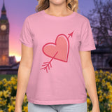 Valentine's Day T-Shirts Couple Love Print Sweet Style