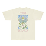 Casablanca T Shirts Fashion Print Street