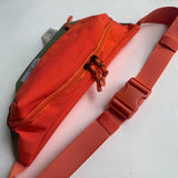 Mens Casual Bags Color Matching Waist Pack Breast Pack