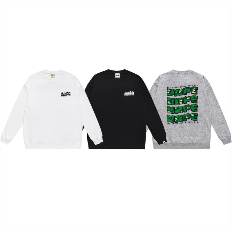Bathing ape Crew neck sweatshirt