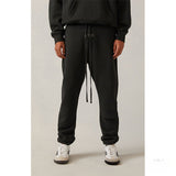 Fog Essentials Hoodie & Pant 2 Piece Set Sweater Black Letters Flocking