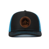Trendy flat brimmed hat breathable for men and women