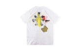 Cpfm T Shirt Portrait Printed Men's and Women's Short-Sleeved T-shirt