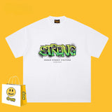 Drew T Shirts Smiley T-shirt Graffiti Printing
