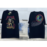 Men Vintage T-Shirts "Metallica" Band Tee