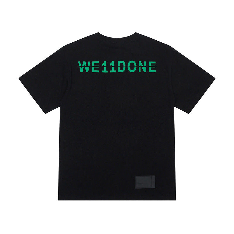 We11 Done T Shirts We11donelogo Letter Printing Summer Casual Men and Women Same Style