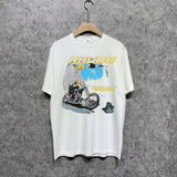 Rhude T Shirts Printed Trendy Pure Cotton