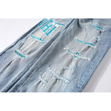 Amiri Jeans Trendy Fake Ripped Jeans