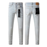 Purple Brand Jeans Pure Cotton High Street Trend #9081