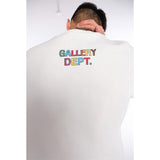 Unisex T-Shirts GALLERY DEPT Hand-painted Color Letter Print Loose T-shirt