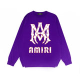 Amiri Long Sleeved Shirt Printed Trendy Pure Cotton