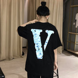 ASAP Yams V Lone T Shirt Kids Pattern Large V Printed Short Sleeve T-shirt