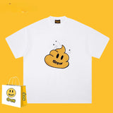 Drew T Shirts Short Sleeve Faeces Graffiti High Street