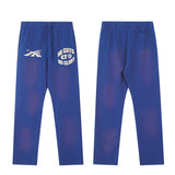 HS Pant Retro Printed Loose Autumn and winter