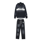 HS Hoodie And Pants Two-Piece Set