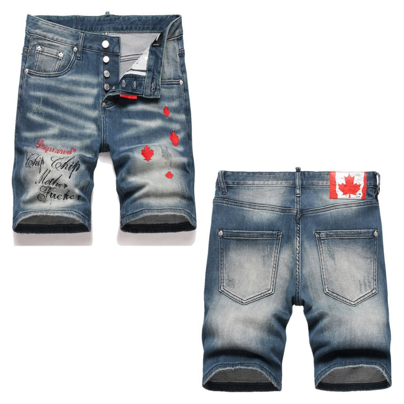 DSQ2 Short Jeans Slim-fit Stretch Denim Shorts