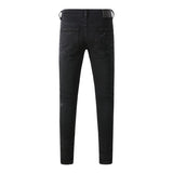 Purple Brand Jeans Pure Cotton High Street Trend #9108