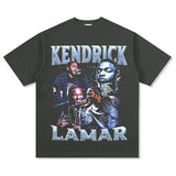 KENDRICE blue gradual change t-shirt