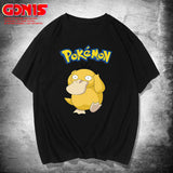 Men and Women Pokemon Pikachu T Shirt Y Pikachu Short Sleeve T-shirt