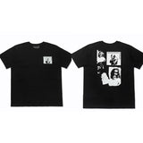 ERD T Shirts Short Sleeve Retro Slogan T-shirt Cotton