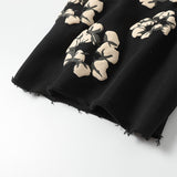 Denim Tears Shorts Yellow floral cotton